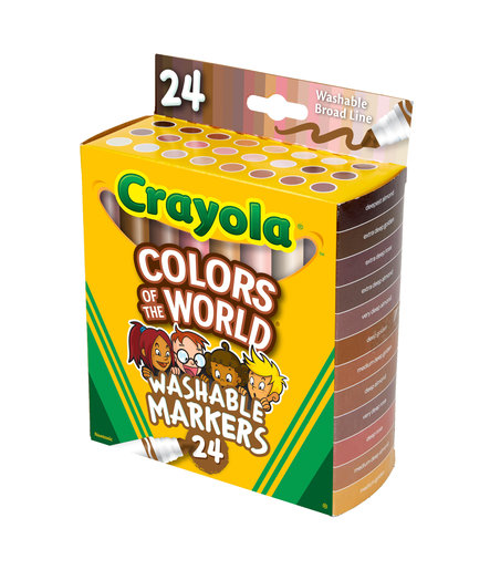 Crayola Colors of the World Skin Tone Crayons & #TrueSelfie