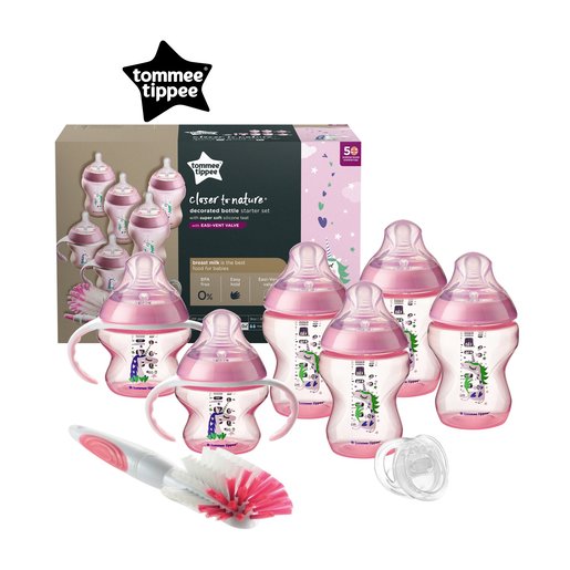 tommee tippee starter set pink
