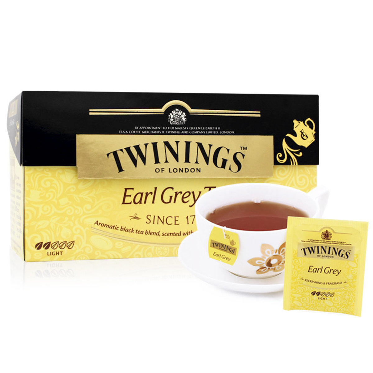 川寧 Twinings 英國豪門紅茶25包裝英式茶茶葉綠茶伯爵茶茶包平衡進口 Hktvmall 香港最大網購平台