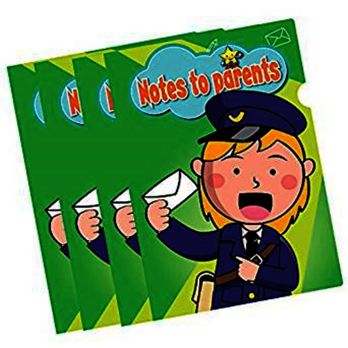 Notes To Parents Folders (Pack of 10)