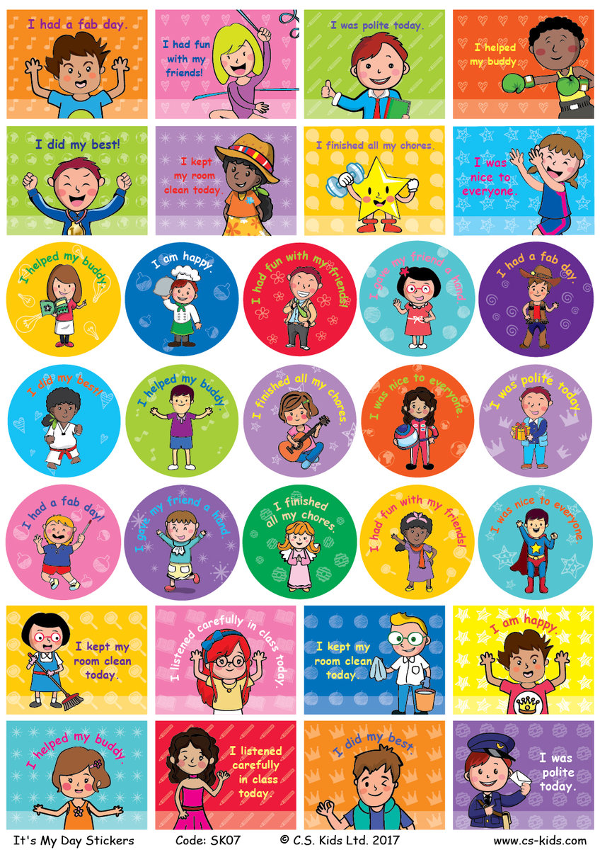 It's My Day Stickers (Pack of 186)