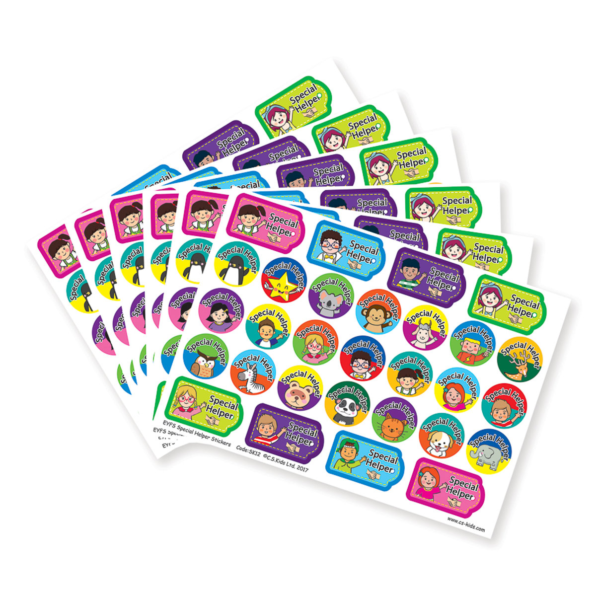 EYFS Special Helper Stickers (Pack of 174)