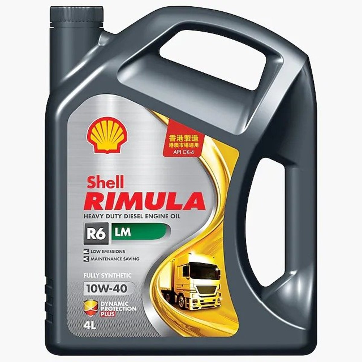 Shell Van Sticker Shell | 蜆殼 RIMULA 金牌 R6 LM 10W-40 機油, 4L(香港行貨) | HKTVmall The Largest ...