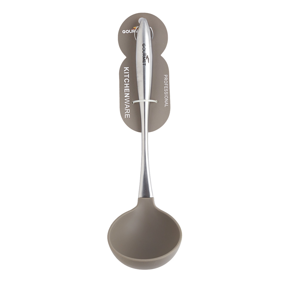 Stainless Steel & Silicone Cooking Utensil - Ladle