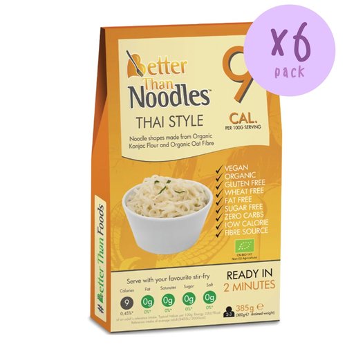 Better Than Foods Organic Slim Pasta Thai Style X 6 Boxes Keto Diet Gluten Free Sugar Free Fat Free Zero Carbs Hktvmall Online Shopping