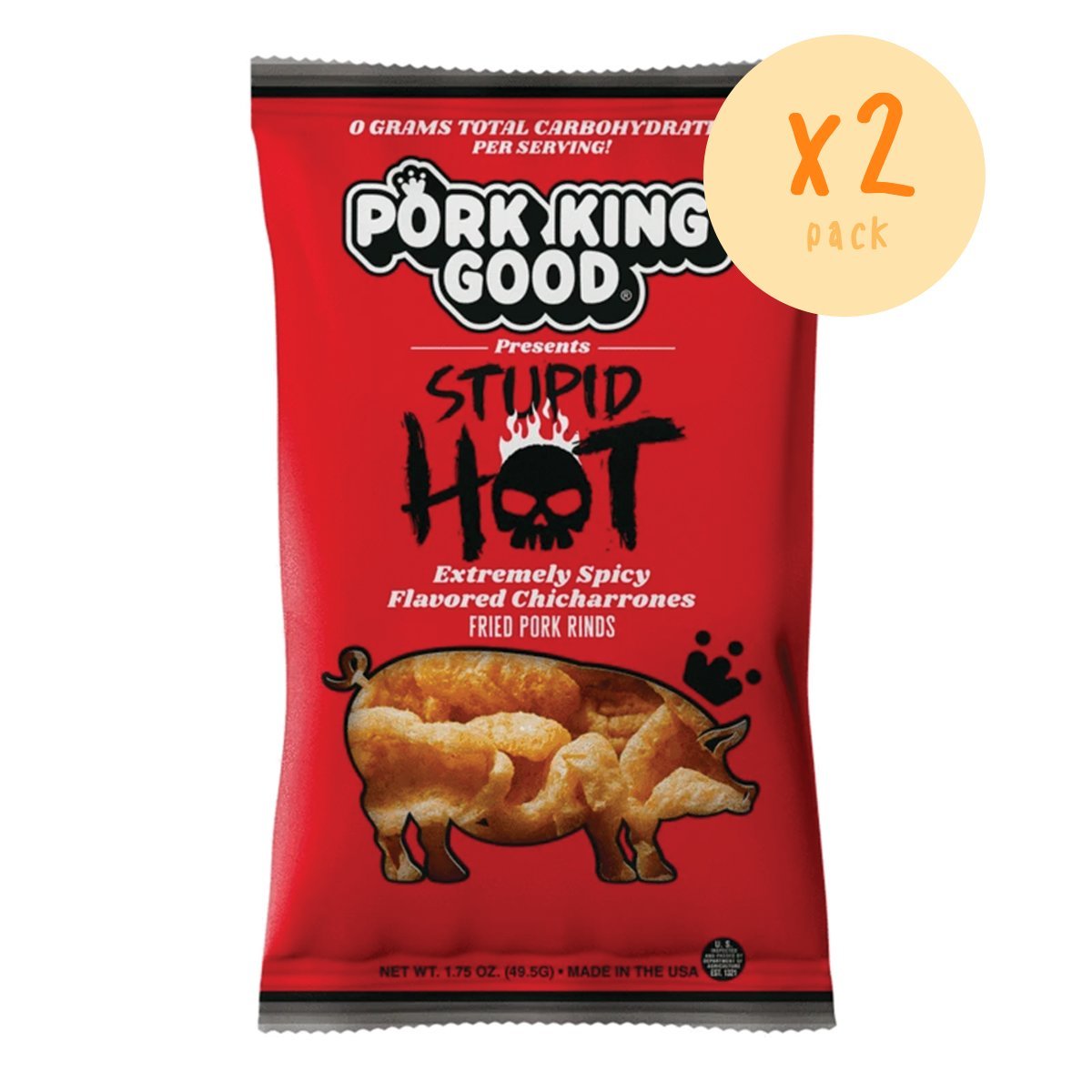 can dogs have pork rinds