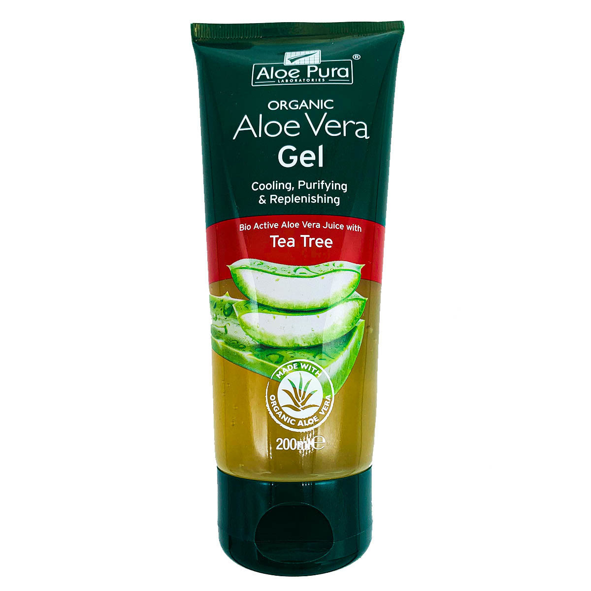 Aloe Pura | Organic Vera Gel with Tea Tree Oil (Hydration, After Sun Repair, Anti-Allergy, Itchy) | HKTVmall The Largest HK Shopping Platform