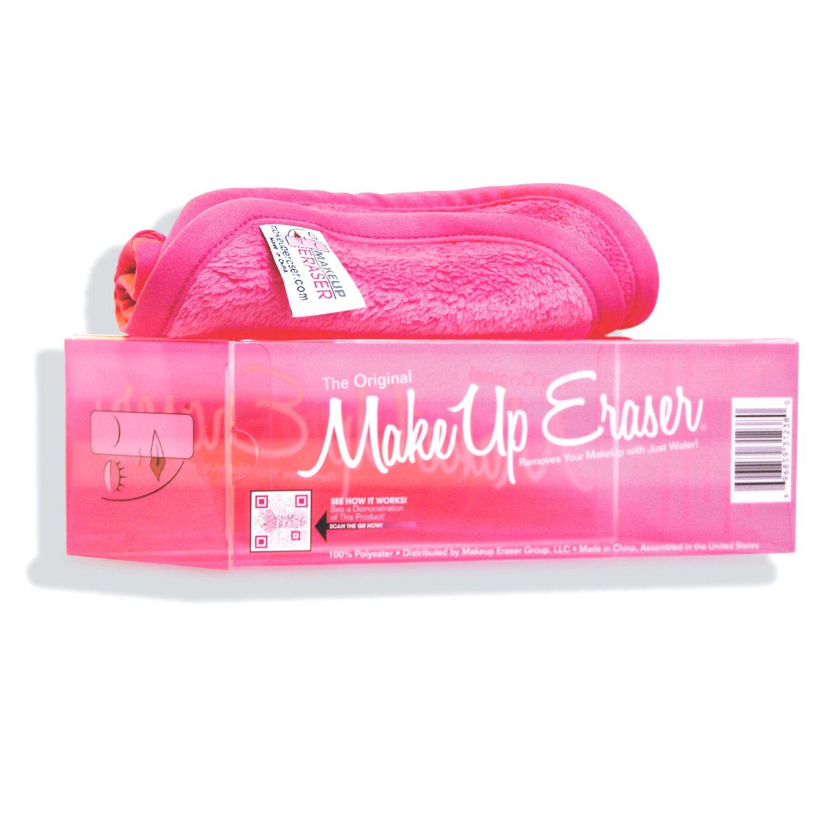 pink makeup eraser