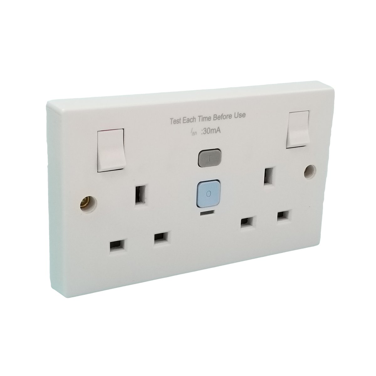 13A 雙位 RCD 漏電護開關插座 (2898)