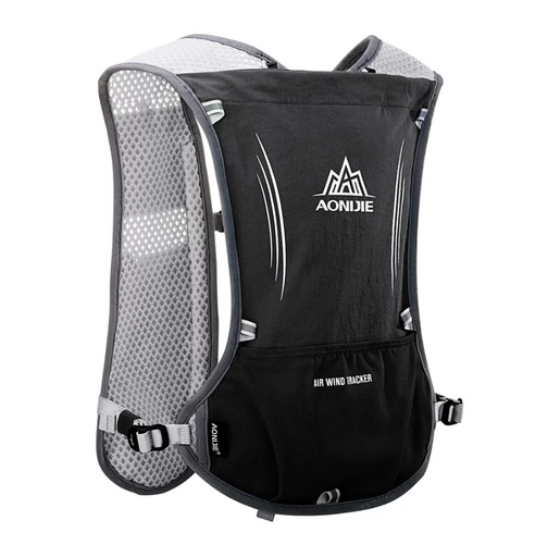 black sports rucksack