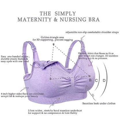 adjustable maternity bra