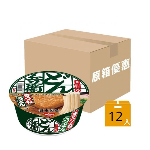 日清 咚兵衛腐皮烏冬 原箱 Hktvmall 香港最大網購平台