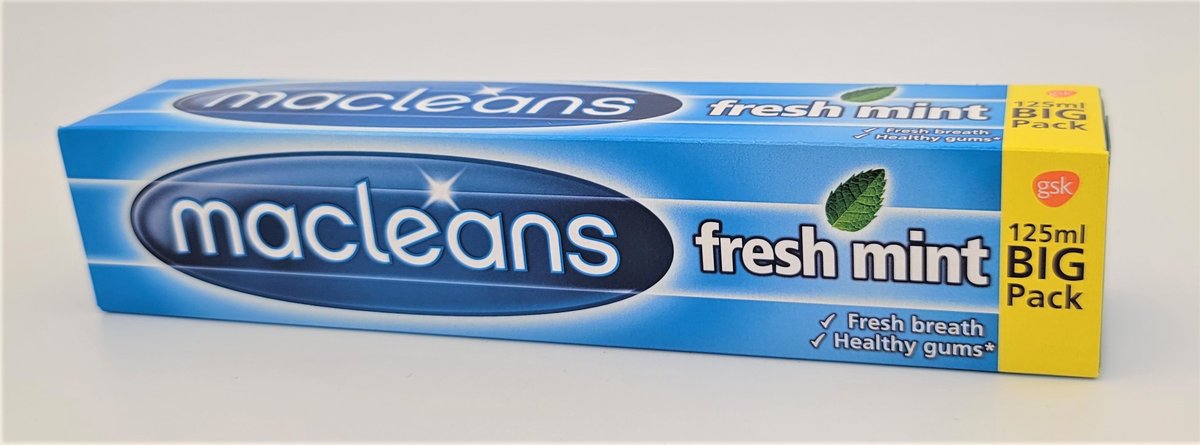 macleans freshmint toothpaste 125ml