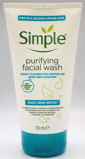 daily skin detox purifying face wash
