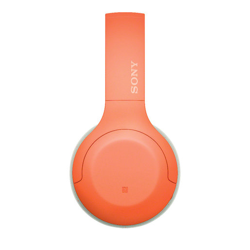 orange headphones