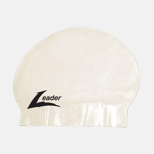 beige swim cap