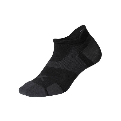 2XU | Vectr Cushion No Show Socks | Color : Black黑色 | Size L | The Largest HK Shopping Platform