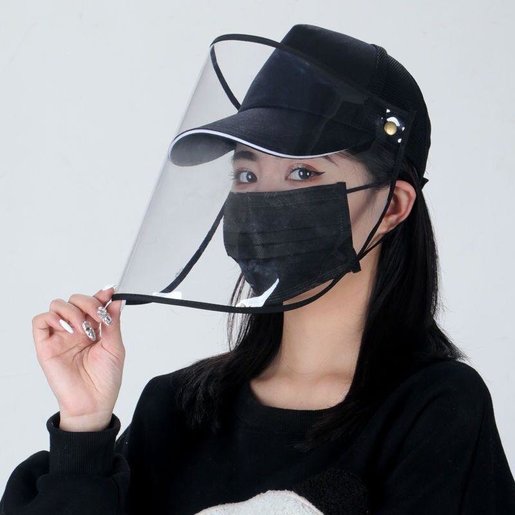 hat and face mask