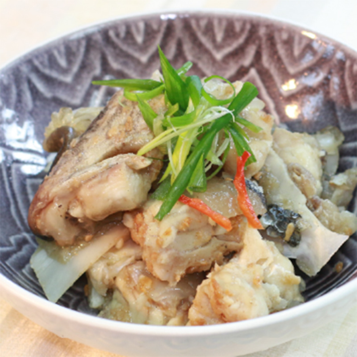 蒜茸蒸深海斑頭腩 (新鮮)