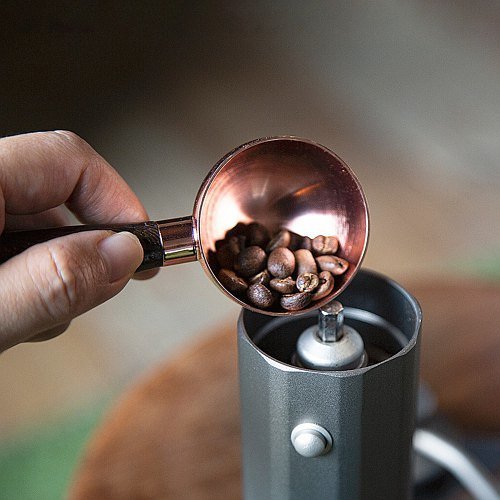 minos 香港品牌 Minos Manual Coffee Grinder Silver [Winner of Red Dot