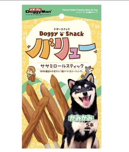 Doggyman Doggyman 日本狗零食雞肉繞牛骨去牙石小食5條裝 犬用 Hktvmall 香港最大網購平台