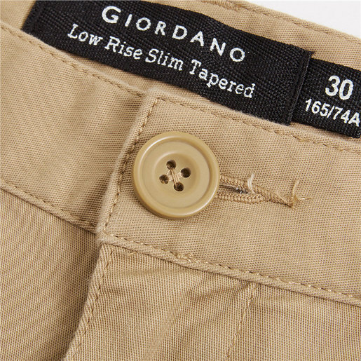 giordano mid rise slim tapered