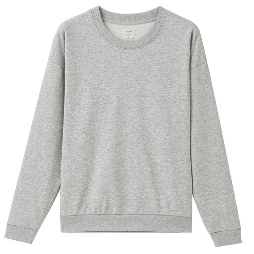 plain grey crew neck sweatshirt