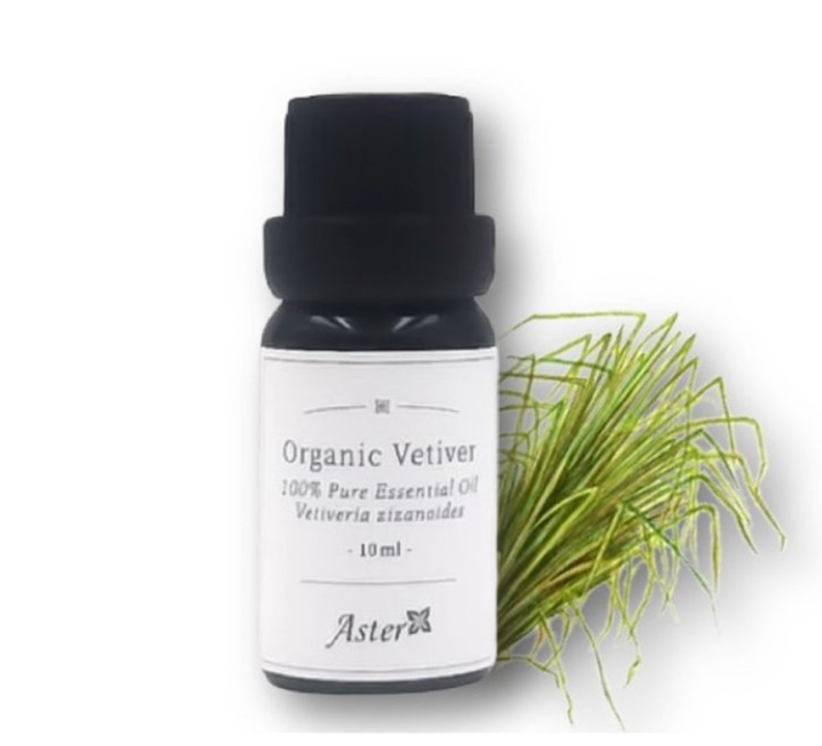 Organic Vetiver Essential Oil (Vetiveria zizanioides) - 10ml