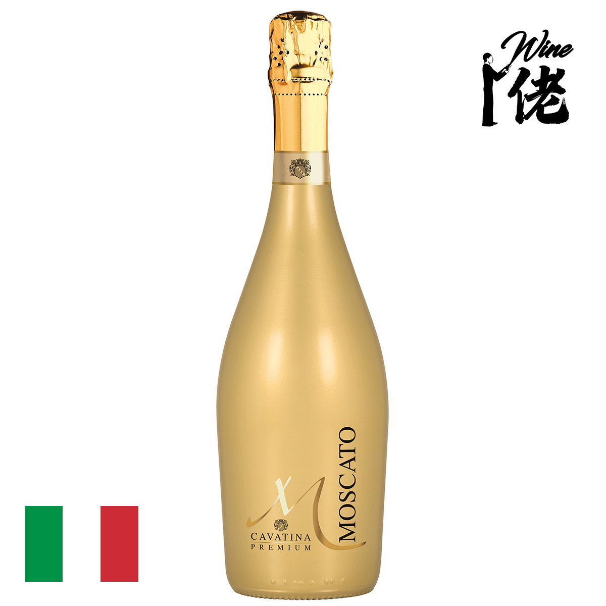Moscato, N.V., Italy Gold Bottle