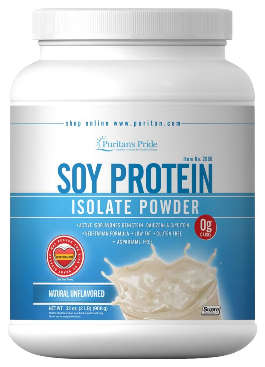 Soy Protein Isolate Powder Natural  32oz