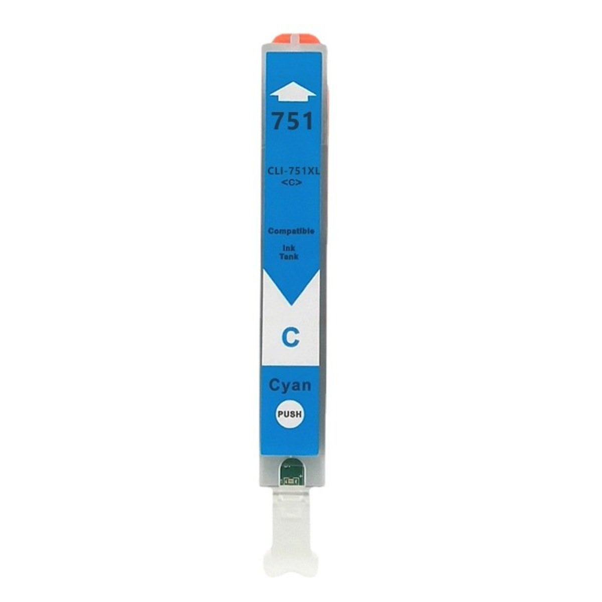 CLI-751XL 藍色 高用量 代用墨盒 (代用CLI751XL C)