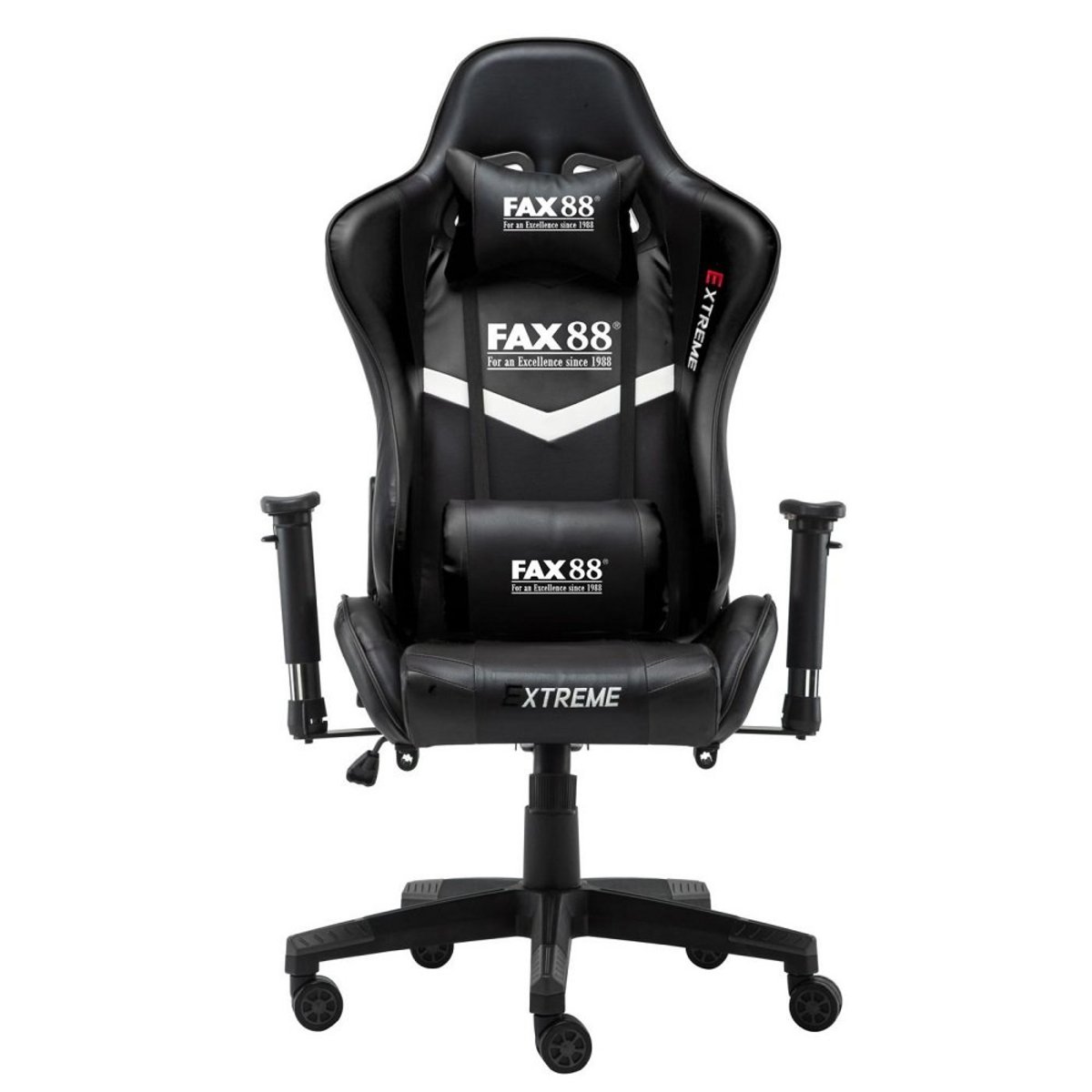 FAX88 電競設備 Zero系列 L9600 電競椅 電腦椅 (L9600黑色  送頭枕+腰枕)