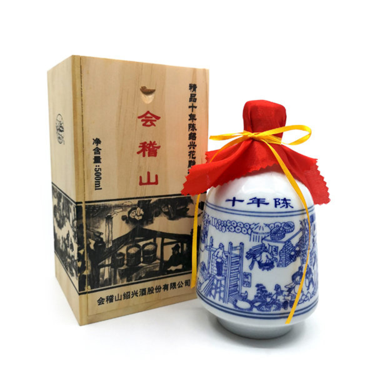 会稽山 30年陳年花雕酒 紹興酒（會稽山| 十年陳精品花雕酒【行貨