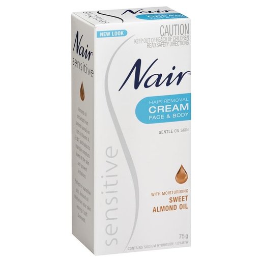 Nair 澳洲nair 溫和身體脫毛膏75g 平行進口貨 Hktvmall 香港最大網購平台