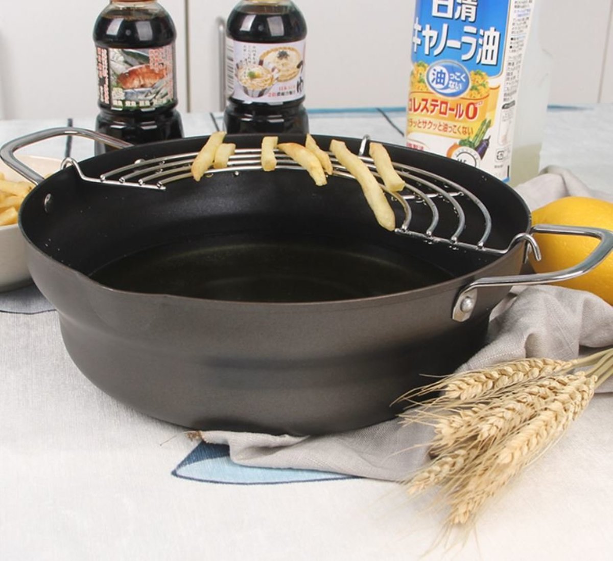 Odaiba Japanese Deep Frying Pan ️24.5 cm HKTVmall The Largest HK Shopping Platform