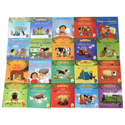 Usborne 幼兒童早教英語故事書 Usborne Farmyard Tales Story Early Education Story Book 農場故事書系列冊 香港電視hktvmall 網上購物