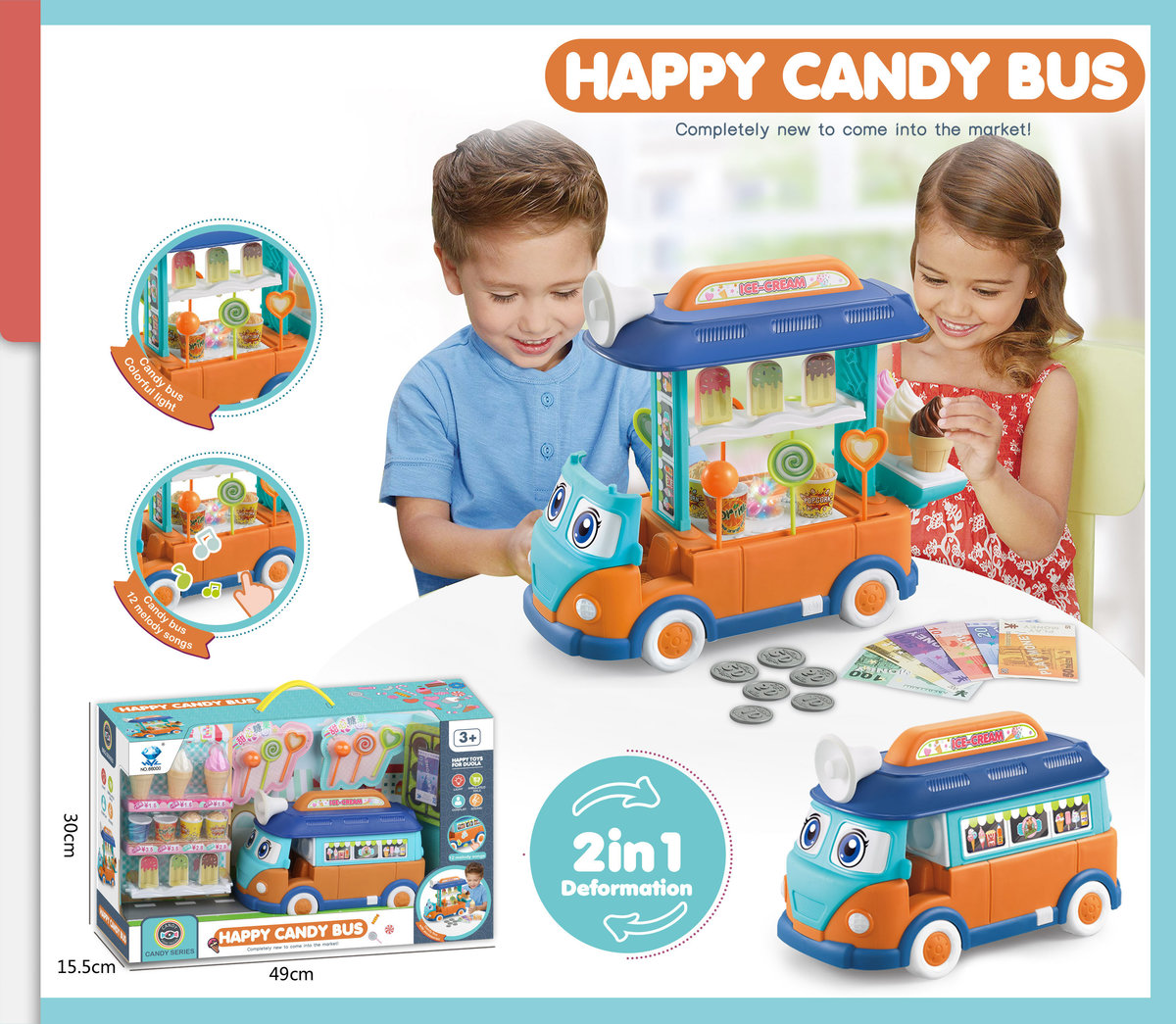baby toy food truck
