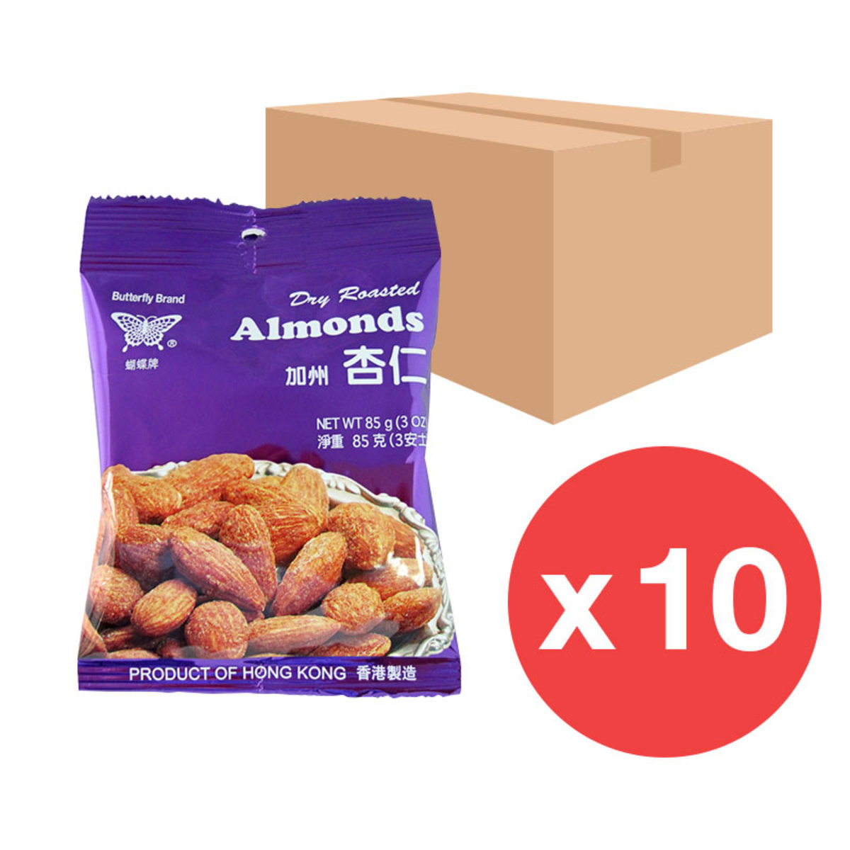 [原箱10包] 加州杏仁