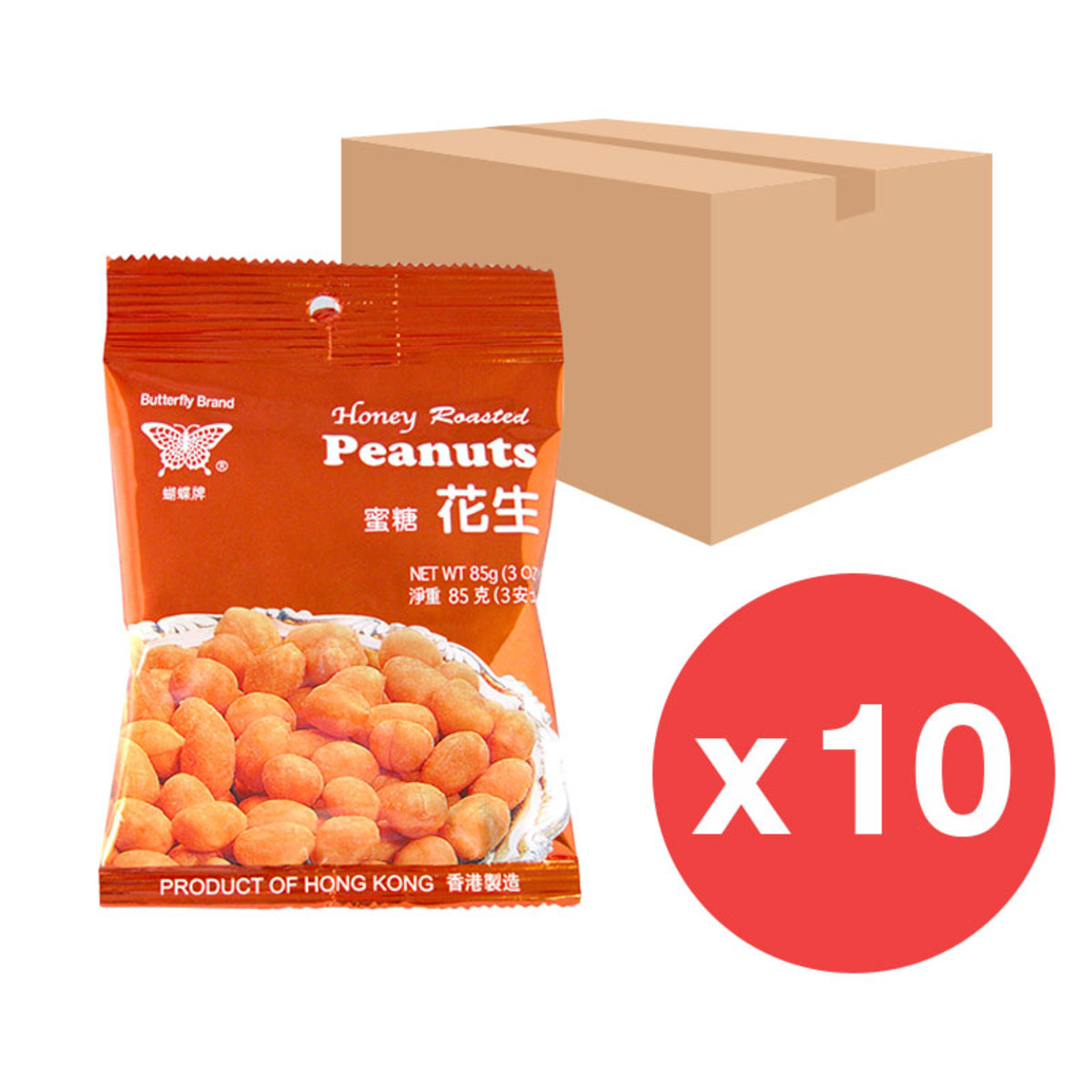 [原箱10包] 蜜糖花生