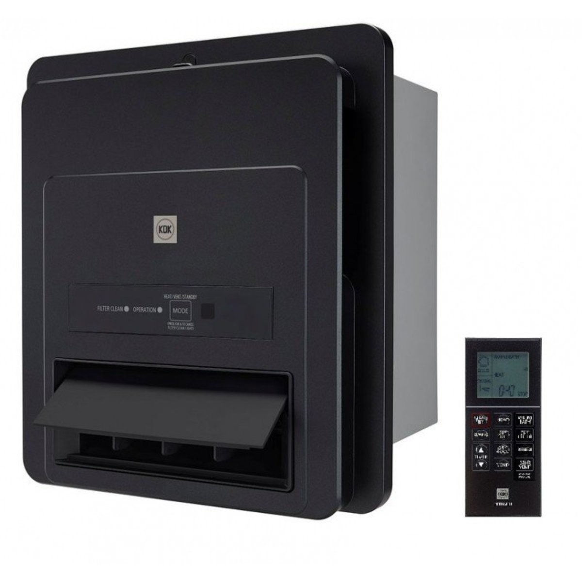 KDK 30BWBH/W 窗口式智能浴室寶 炫灰色