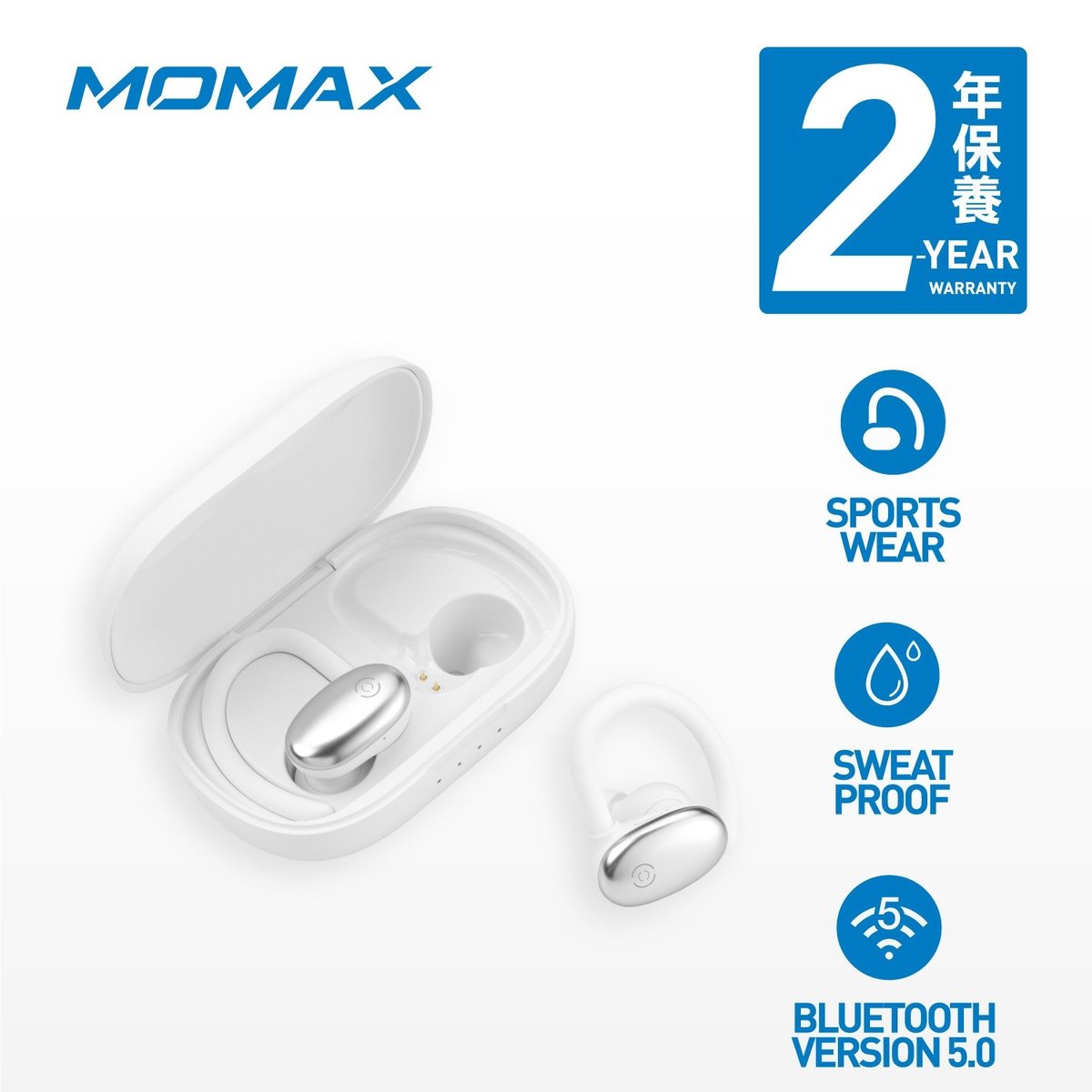 Momax discount bluetooth earbuds