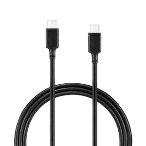 100W PD USB-C to USB-C 快充充電線 連接線 (1米) 黑色 - ZERO DC21D