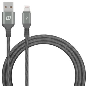 Lightning 三重編織 iPhone iPad 快速充電線 USB連接線 1.2m 黑色 - Elite DL11D