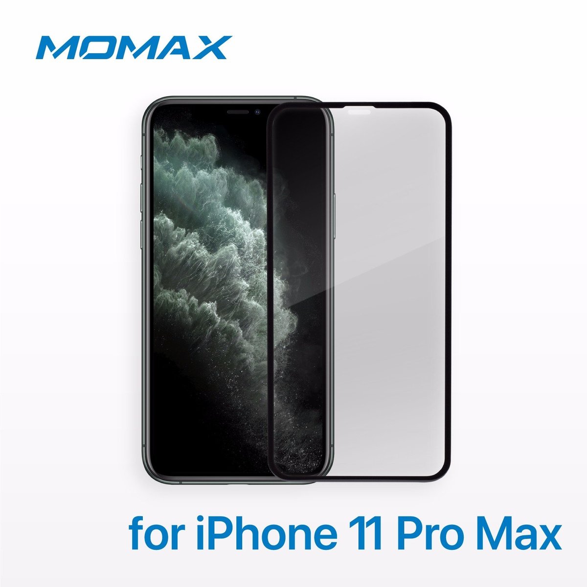 Momax Iphone 11 Pro Max 6 5 Glass Pro 2in1 Screen Protector