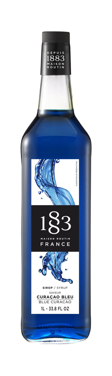 1883 Blue Curacao Syrup (1Ltr)