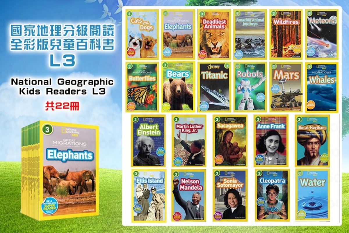 National Geographic Kids | Kids Readers Level 3｜Parallel Imports