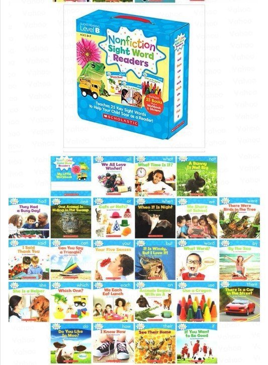 Scholastic Nonfiction Sight Word Readers Pack Levels A D Hot Parallel Imports Hktvmall Online Shopping