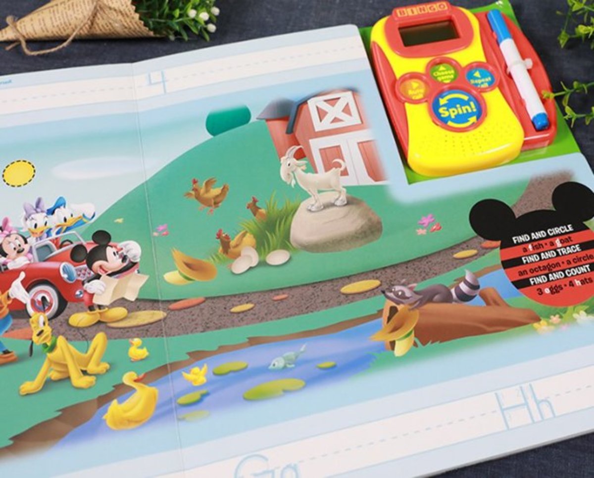 Mickey Mouse Clubhouse Bingo Card