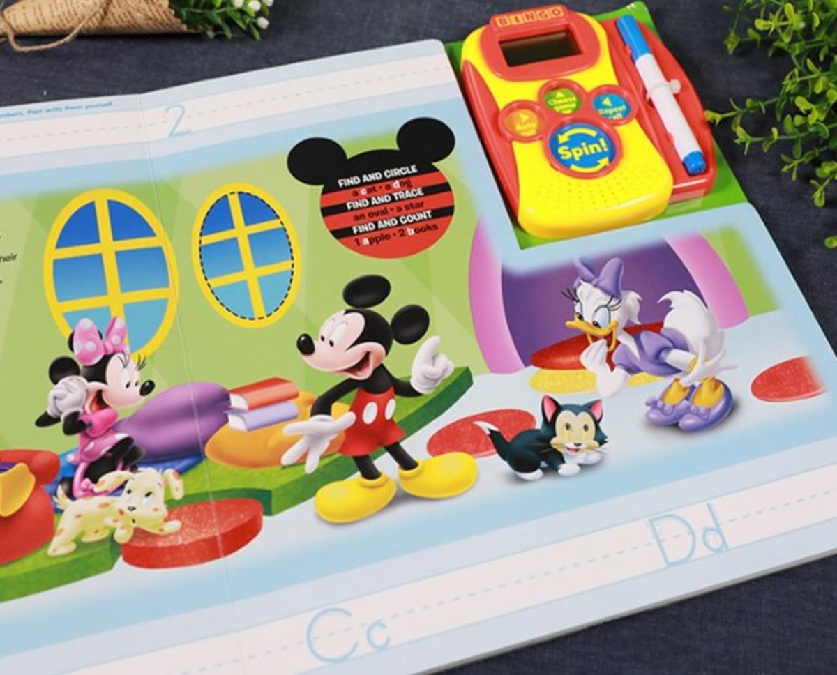 Mickey Mouse Clubhouse Bingo Card