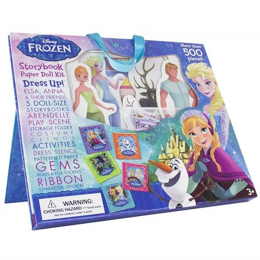 elsa doll and dress up set